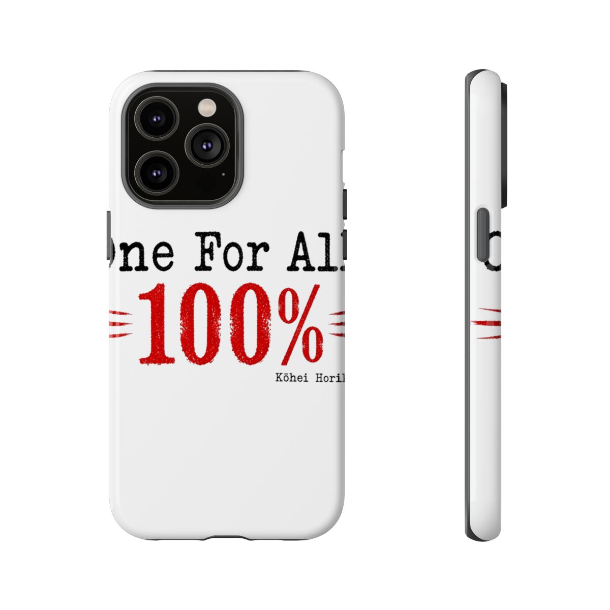 My Hero Academia "One For All: 100%" Phone Case - alternate angle 1, merchandise