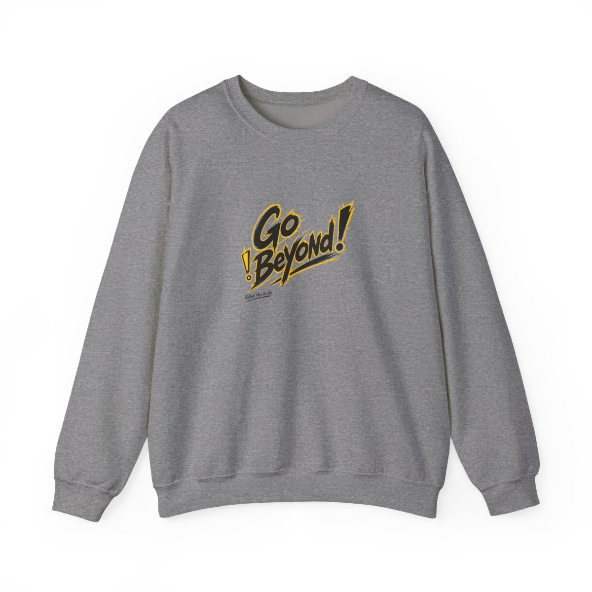 My Hero Academia "Go Beyond" Crewneck - alternate angle 3, merchandise