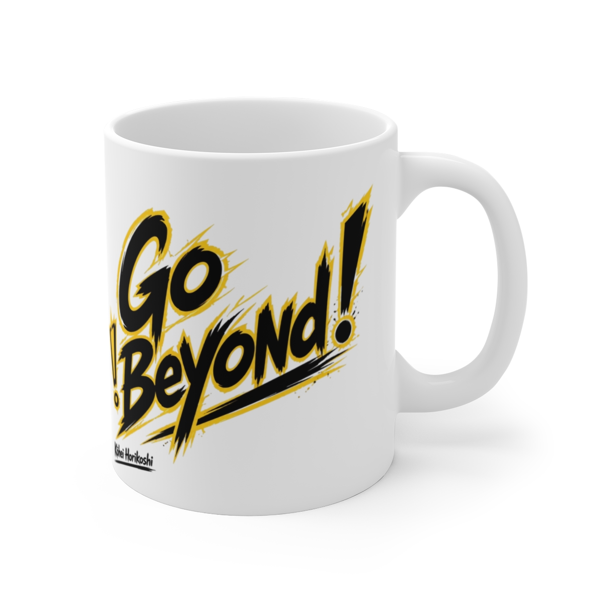 My Hero Academia "Go Beyond" White Mug