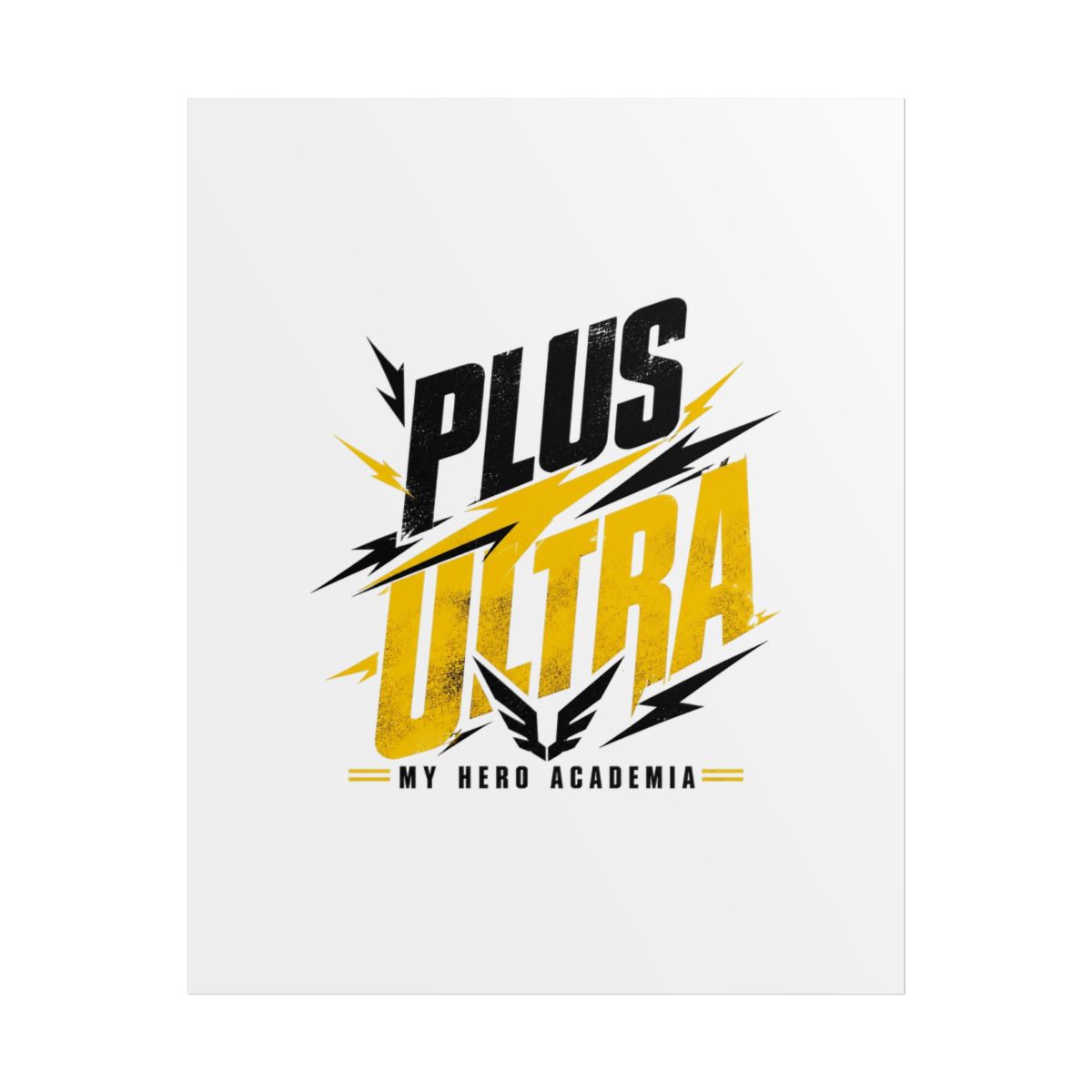 My Hero Academia "Plus Ultra" Poster - Official Posters & Wall Art merchandise