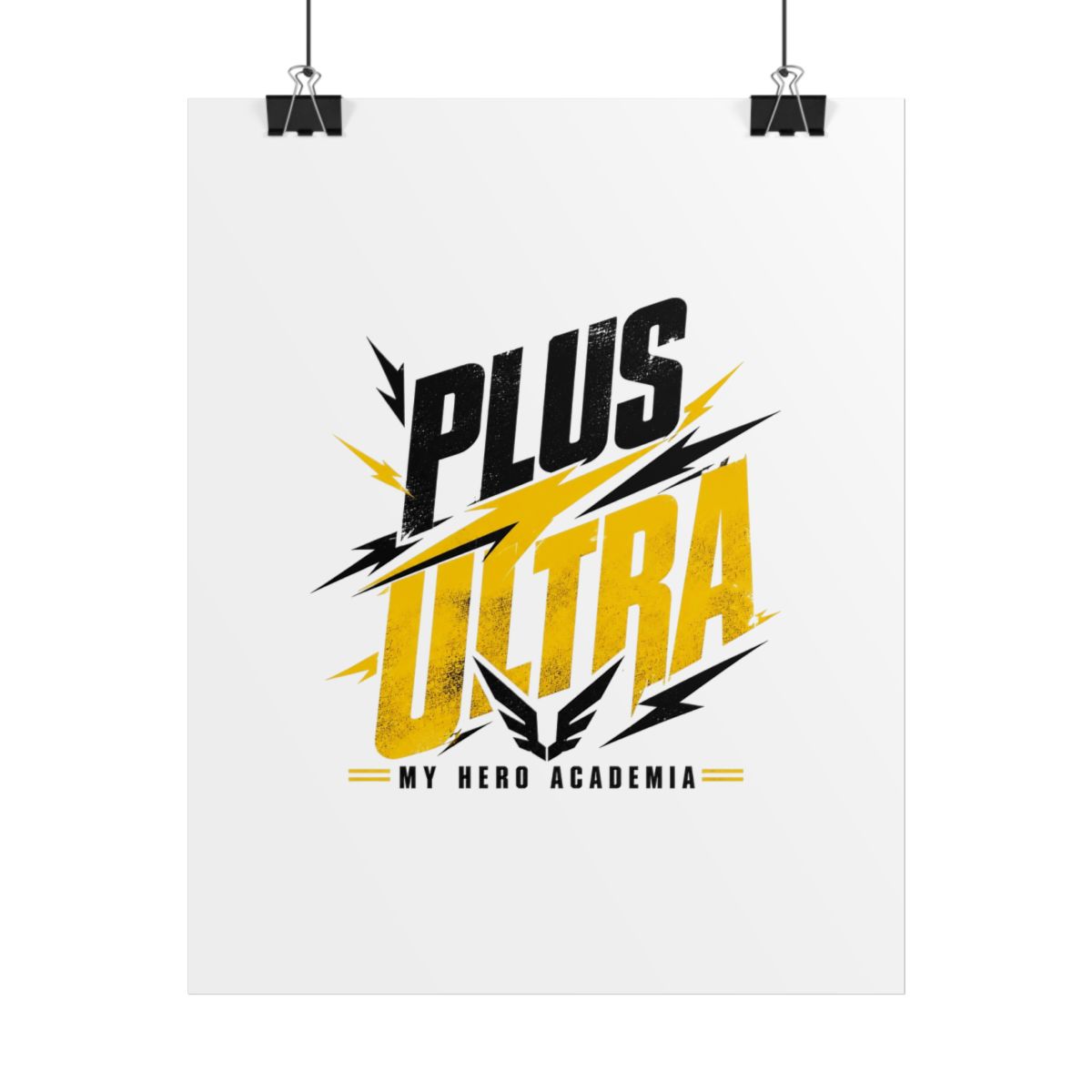 My Hero Academia "Plus Ultra" Poster