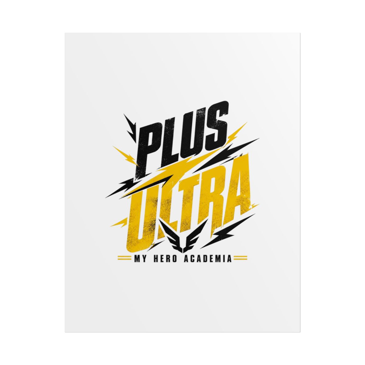 My Hero Academia "Plus Ultra" Poster - alternate angle 1, merchandise