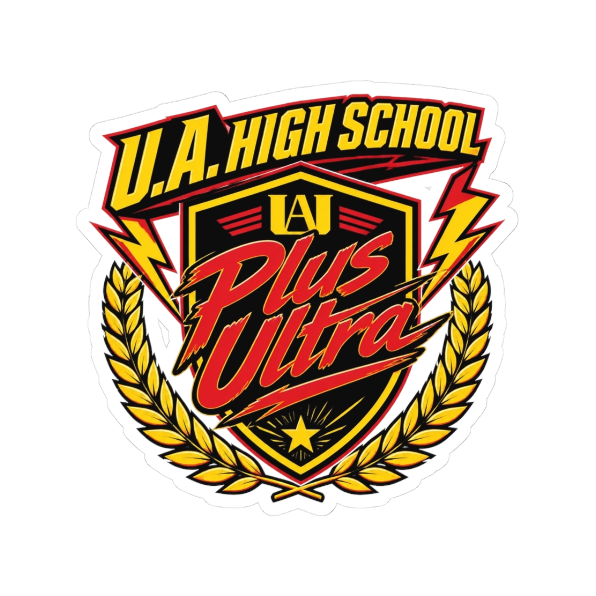 My Hero Academia Sticker - alternate angle 1, merchandise