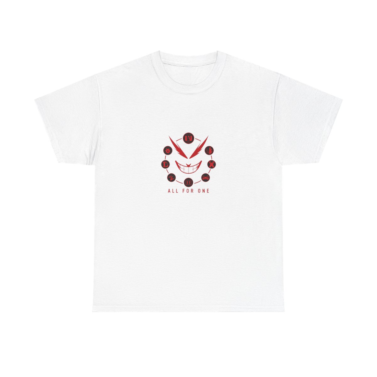 My Hero Academia "All for One" Unisex Tee - alternate angle 2, merchandise