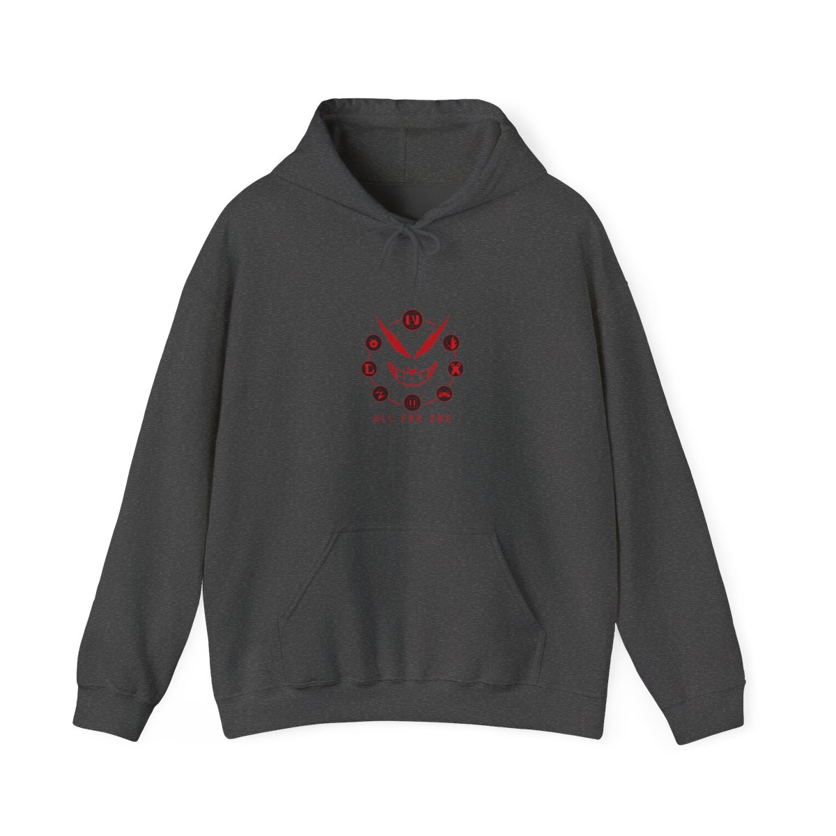 My Hero Academia "All for One" Hoodie - alternate angle 3, merchandise