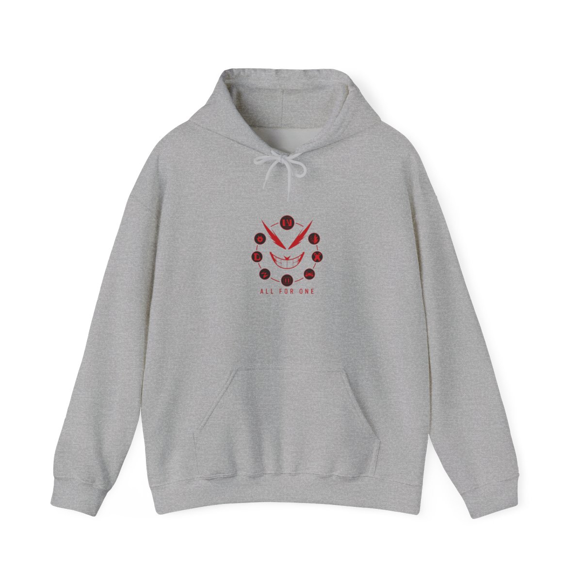 My Hero Academia "All for One" Hoodie - alternate angle 2, merchandise