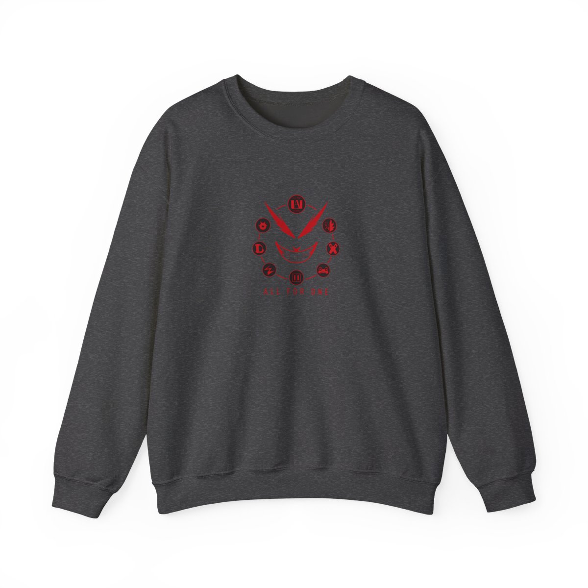 My Hero Academia "All for One" Crewneck - alternate angle 3, merchandise