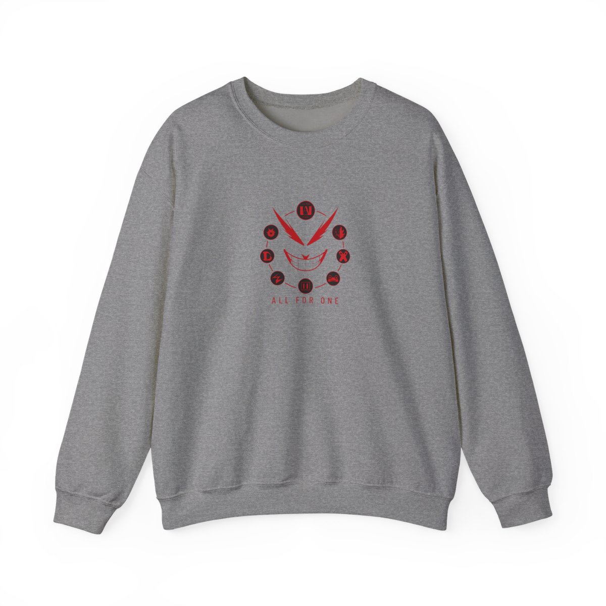 My Hero Academia "All for One" Crewneck - alternate angle 2, merchandise
