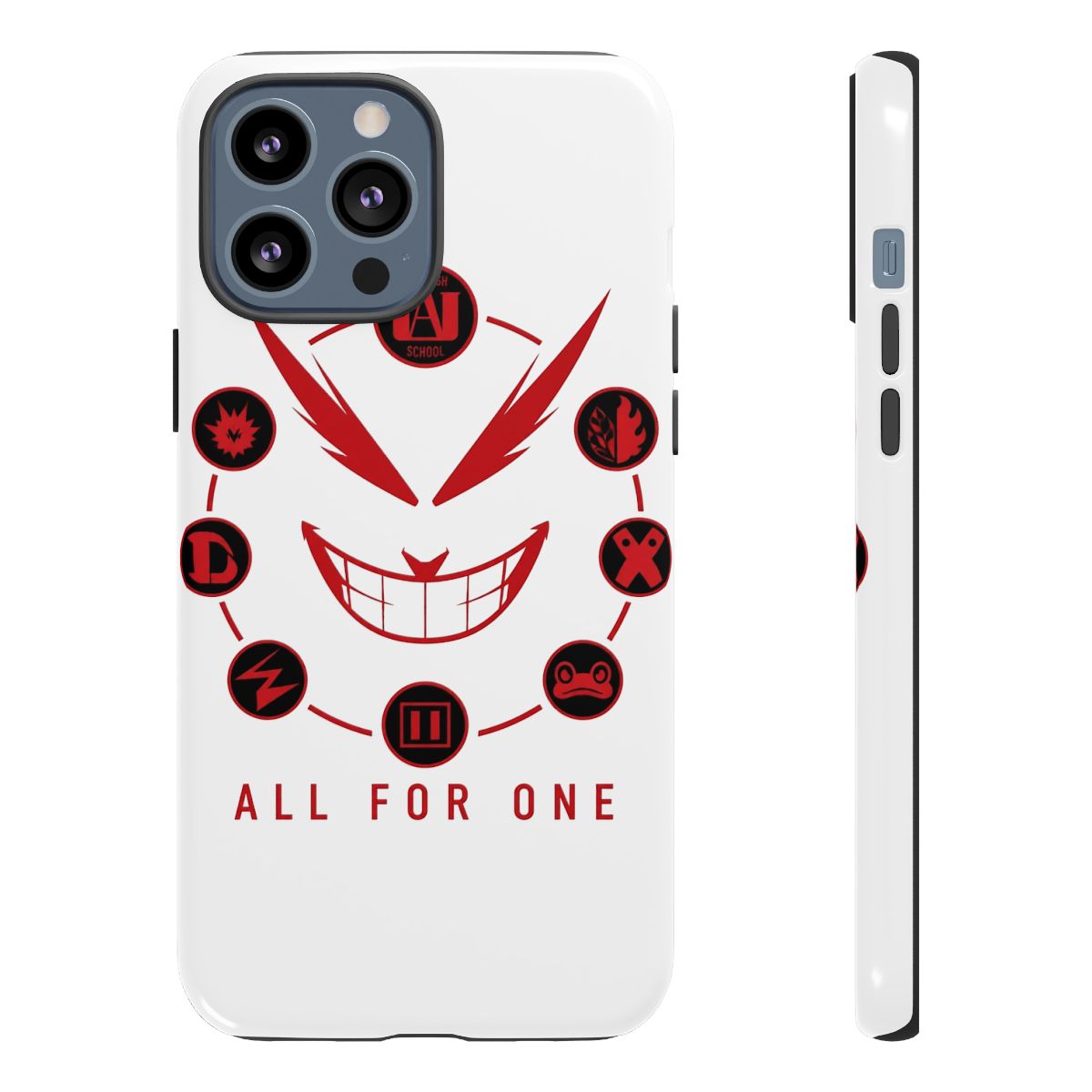 My Hero Academia "All for One" Phone Case - alternate angle 2, merchandise