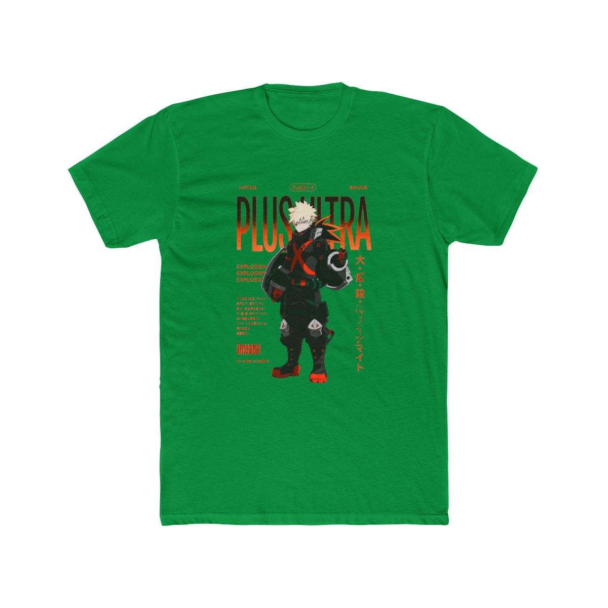 My Hero Academia Bakugo Info T Shirt - alternate angle 3, merchandise