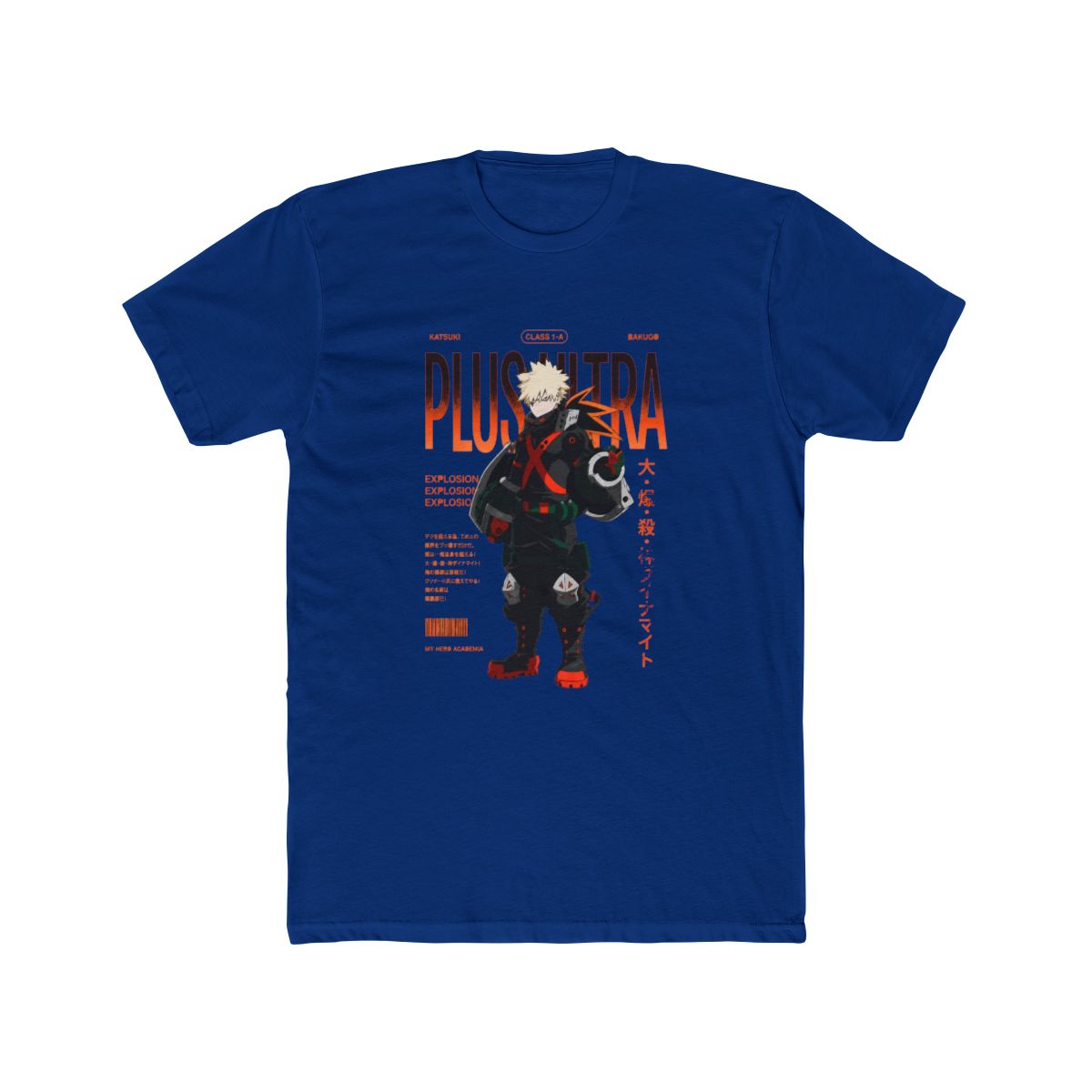 My Hero Academia Bakugo Info T Shirt - alternate angle 5, merchandise