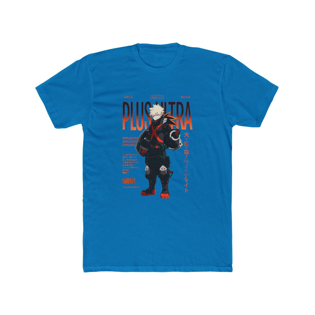 My Hero Academia Bakugo Info T Shirt - alternate angle 4, merchandise