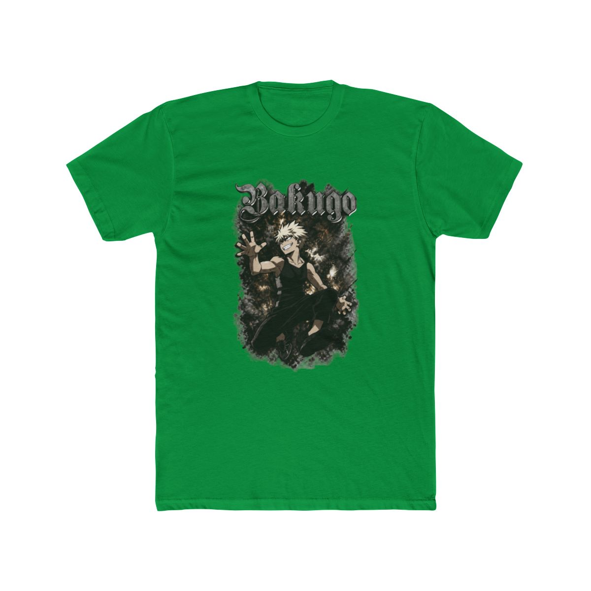 My Hero Academia Bakugo Smoke Metallic T Shirt - alternate angle 4, merchandise
