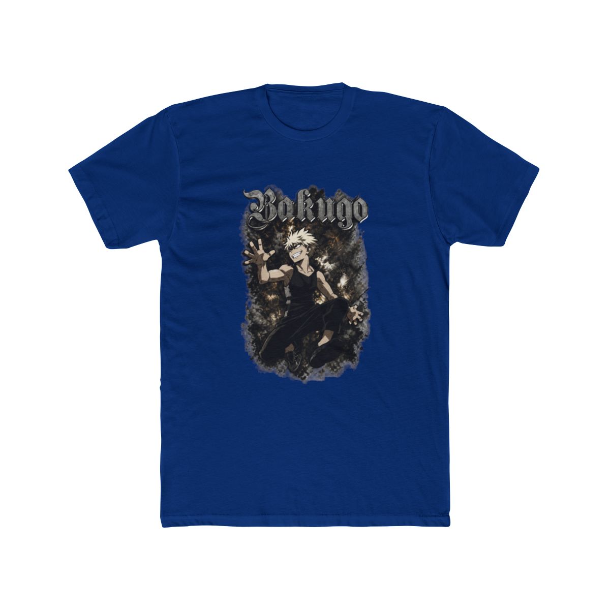 My Hero Academia Bakugo Smoke Metallic T Shirt - alternate angle 5, merchandise
