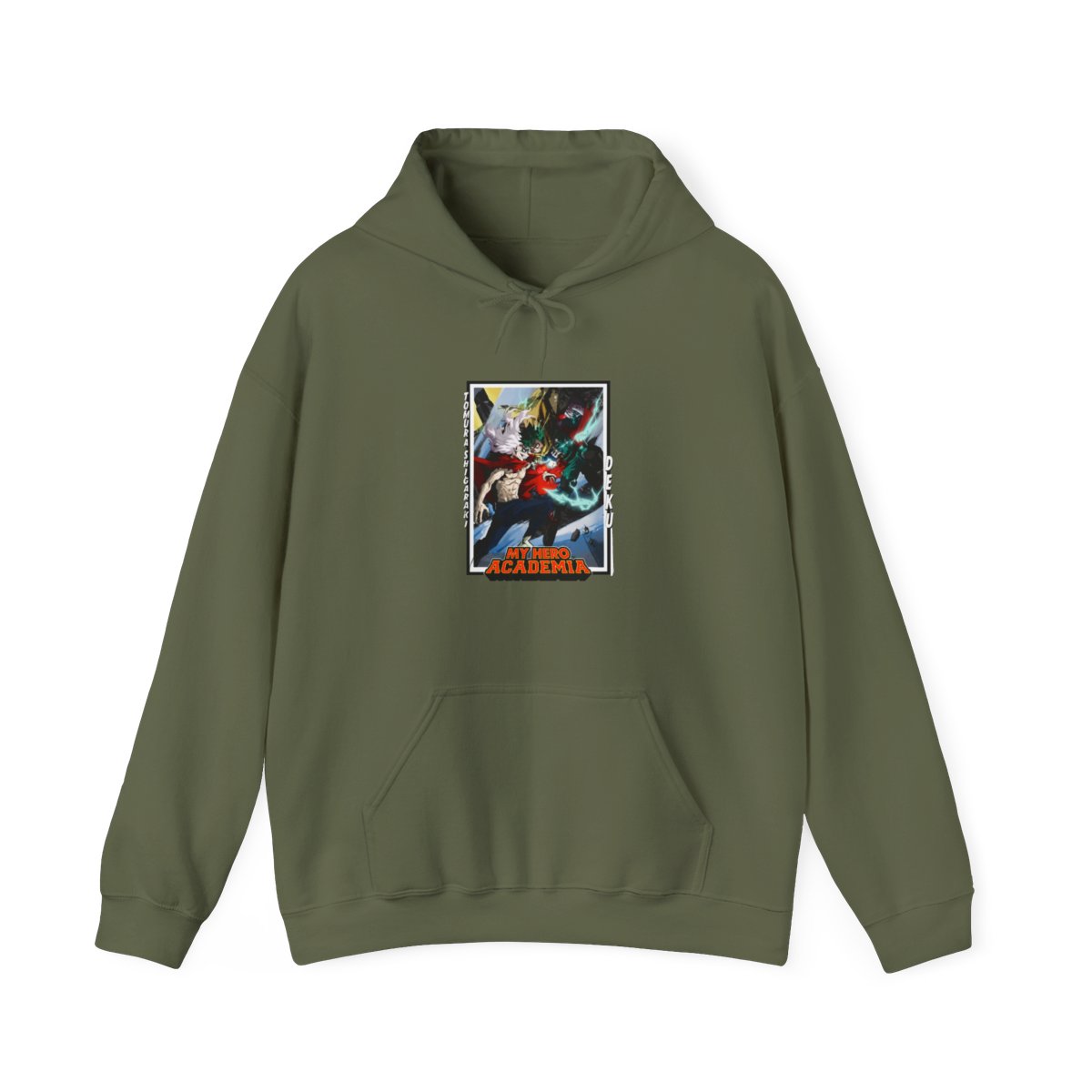 My Hero Academia Deku VS. Shigaraki Hoodie - alternate angle 4, merchandise