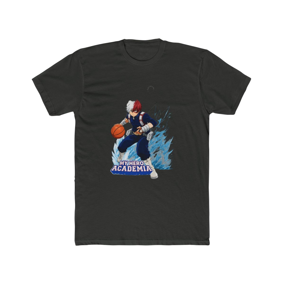 Hyperfly NBA x My Hero Academia Todoroki Philadelphia 76ers T Shirt - alternate angle 5, merchandise