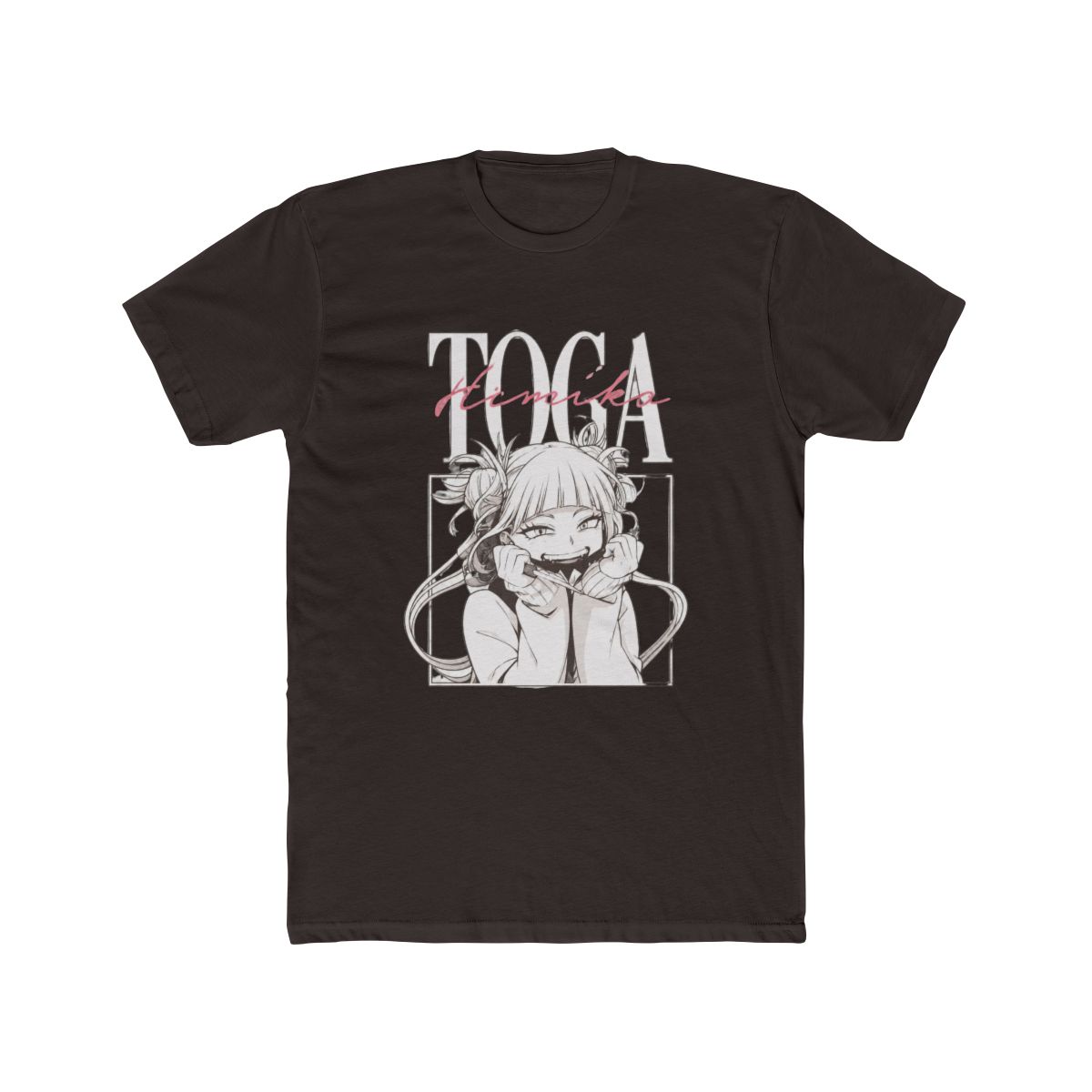 My Hero Academia Toga Portrait Brown T Shirt - alternate angle 2, merchandise