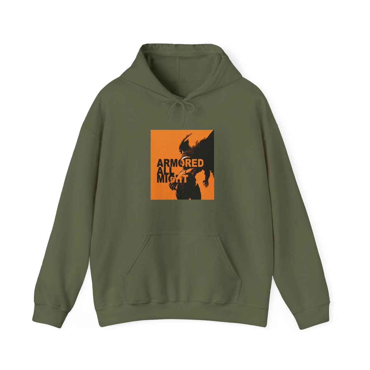 Armored All Might - My Hero Academia Hoodie - alternate angle 2, merchandise