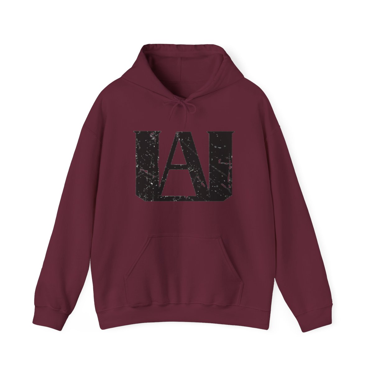 My hero academia black logo Hoodie