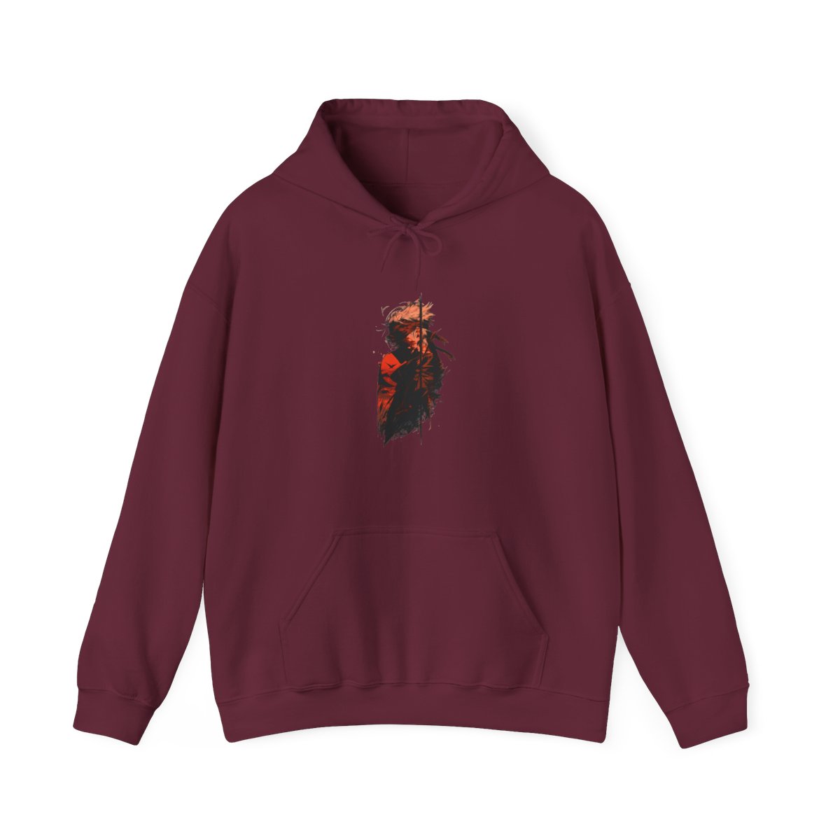 Hawks My Hero Academia Red Sunset Hoodie - alternate angle 5, merchandise