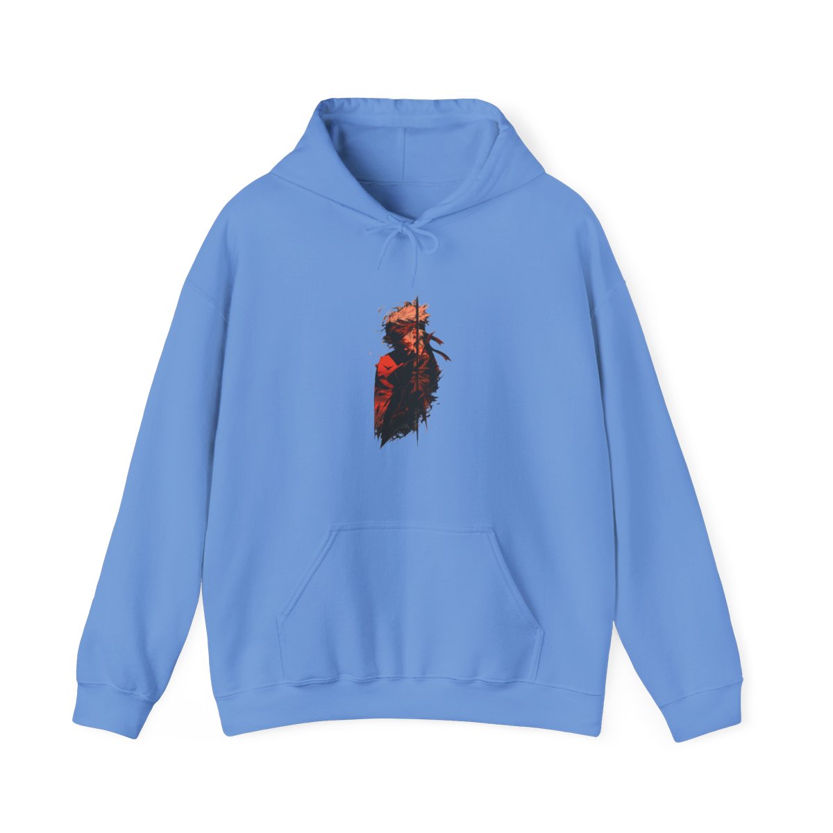Hawks My Hero Academia Red Sunset Hoodie - alternate angle 3, merchandise