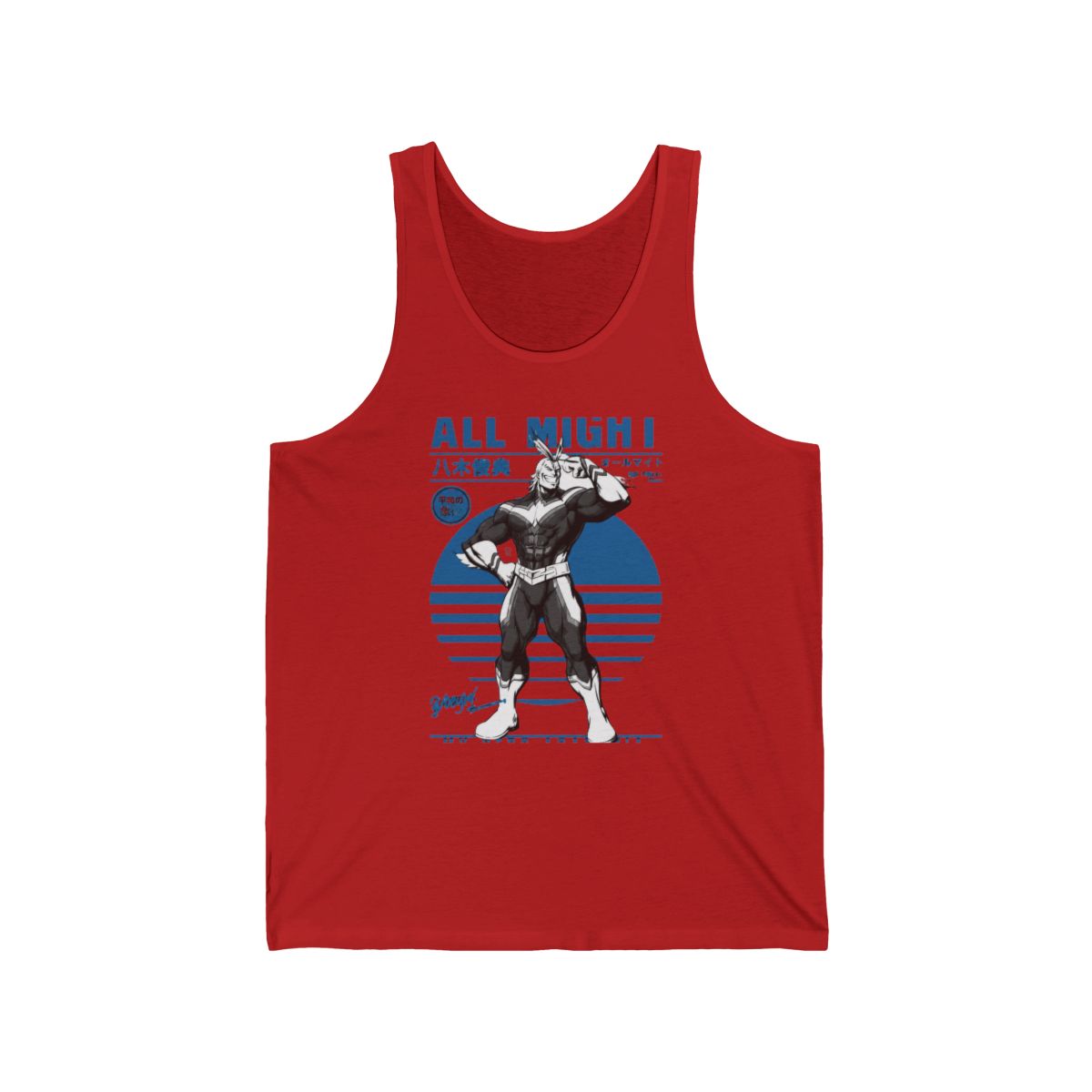 No.1 Hero Tank Top | My Hero Academia - alternate angle 3, merchandise
