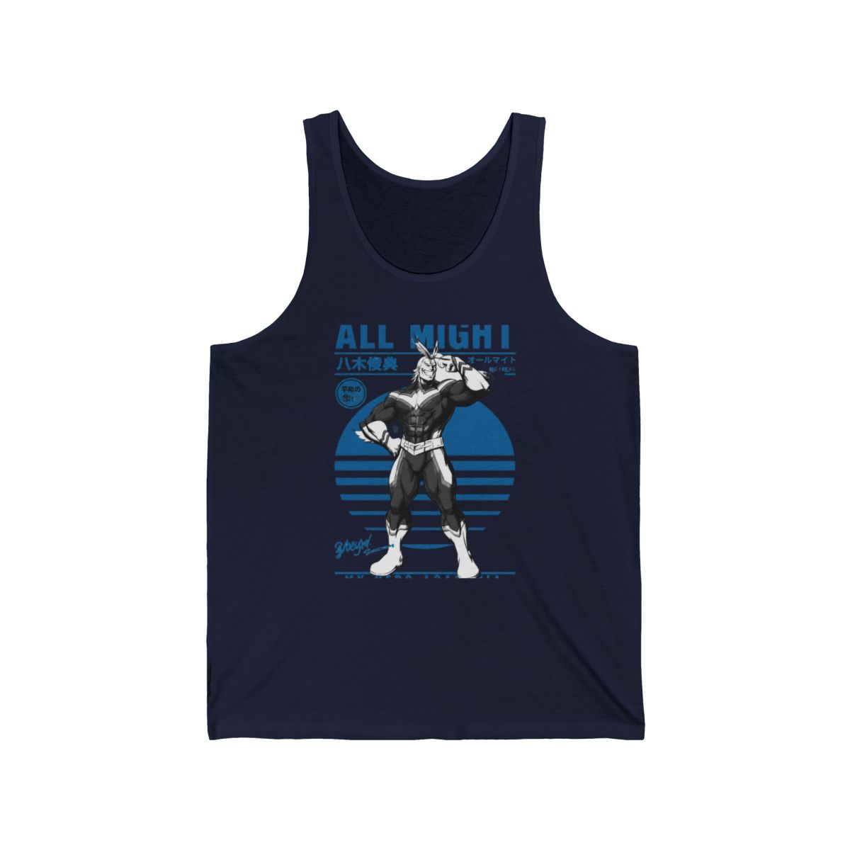 No.1 Hero Tank Top | My Hero Academia - alternate angle 2, merchandise