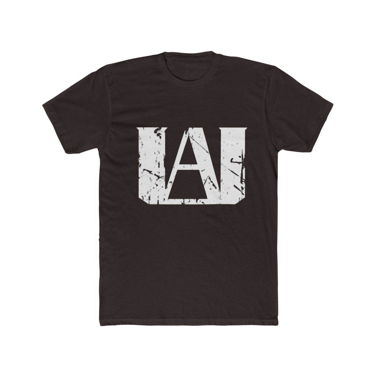 My hero academia black logo T Shirt - alternate angle 2, merchandise