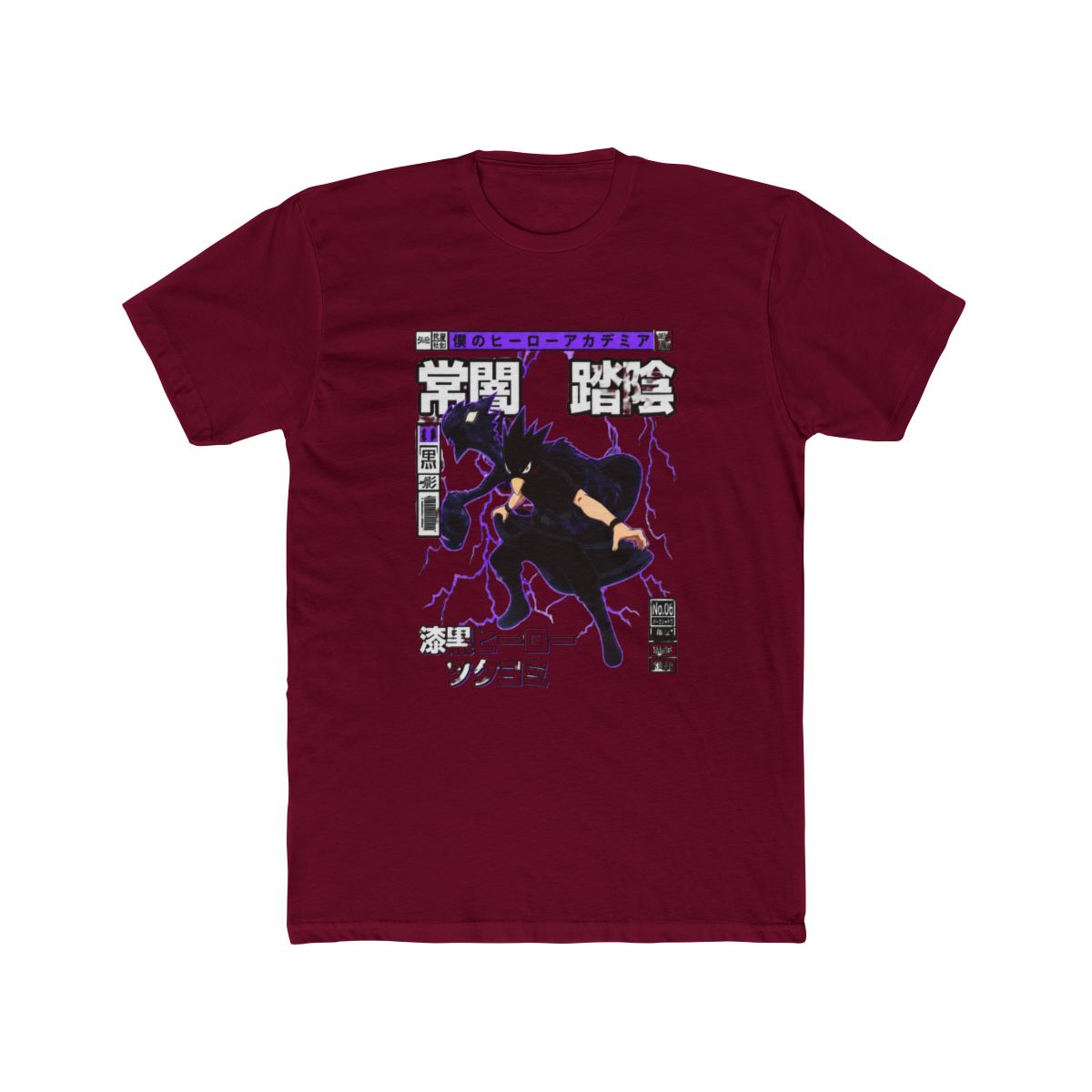 Dark Hero T Shirt | My Hero Academia - alternate angle 2, merchandise