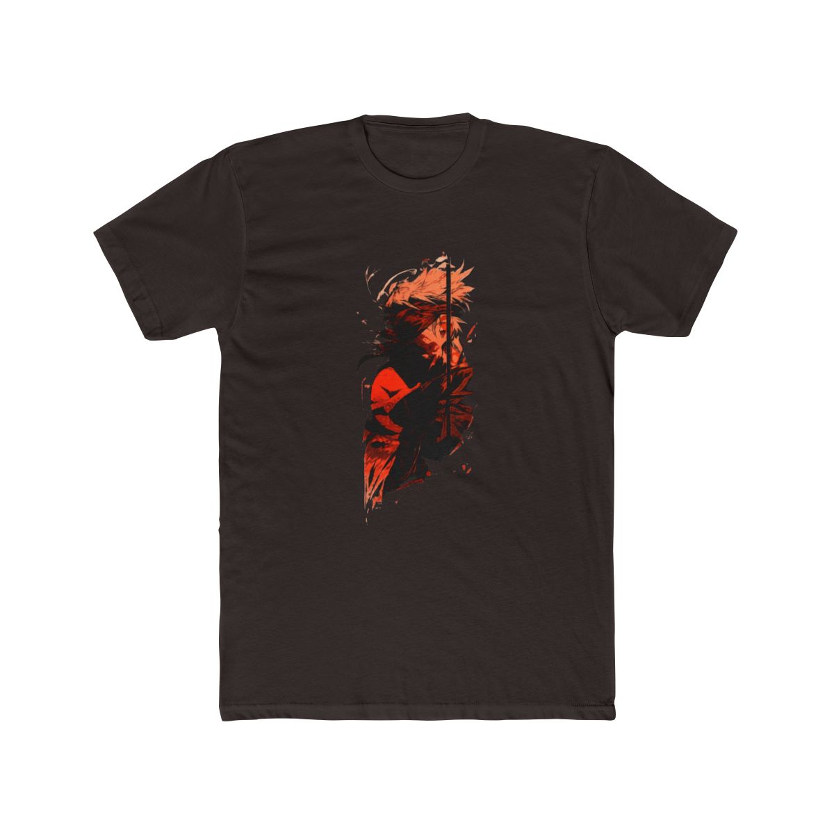 Hawks My Hero Academia Red Sunset T Shirt - alternate angle 2, merchandise