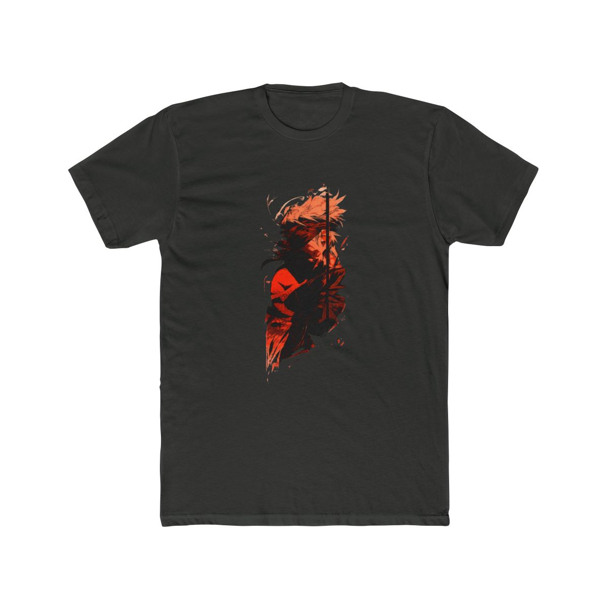 Hawks My Hero Academia Red Sunset T Shirt - alternate angle 4, merchandise