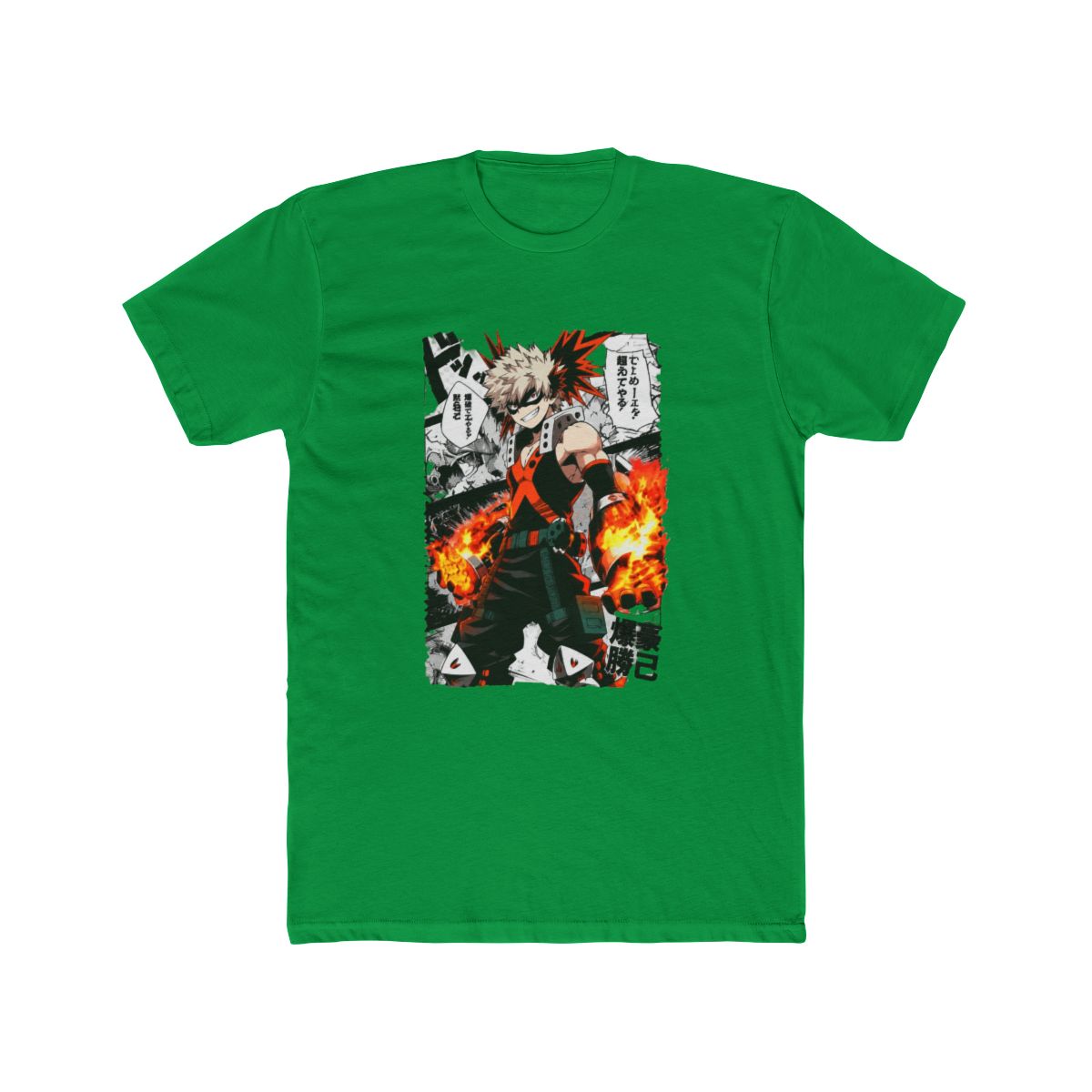 Fire Explosion Teen Hero Manga Panel Long Sleeve T Shirt | My Hero Academia - alternate angle 5, merchandise
