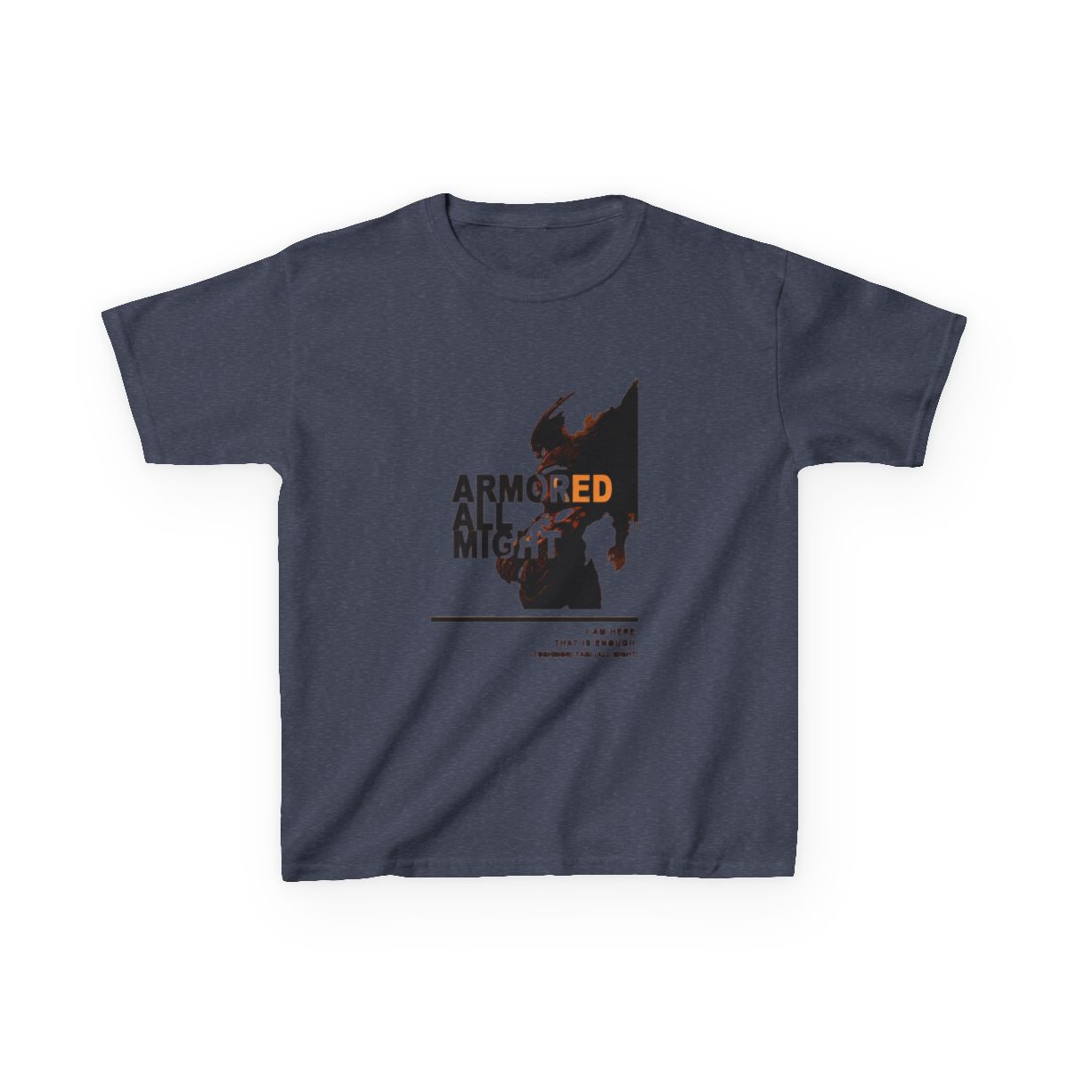 Armored All Might - My Hero Academia Kids T-Shirt - alternate angle 4, merchandise