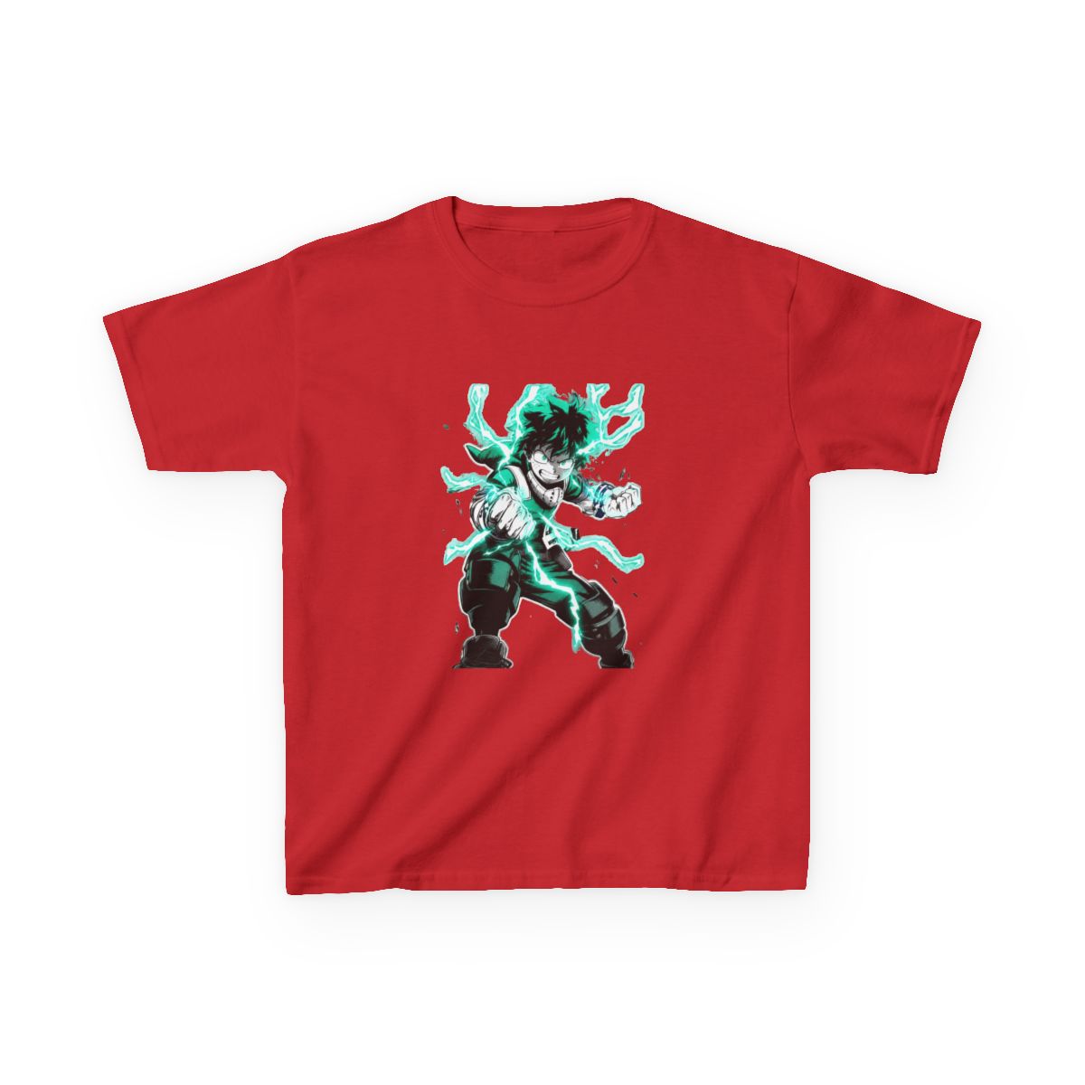 Teen Hero Manga Panel Kids T-Shirt | My Hero Academia - alternate angle 5, merchandise