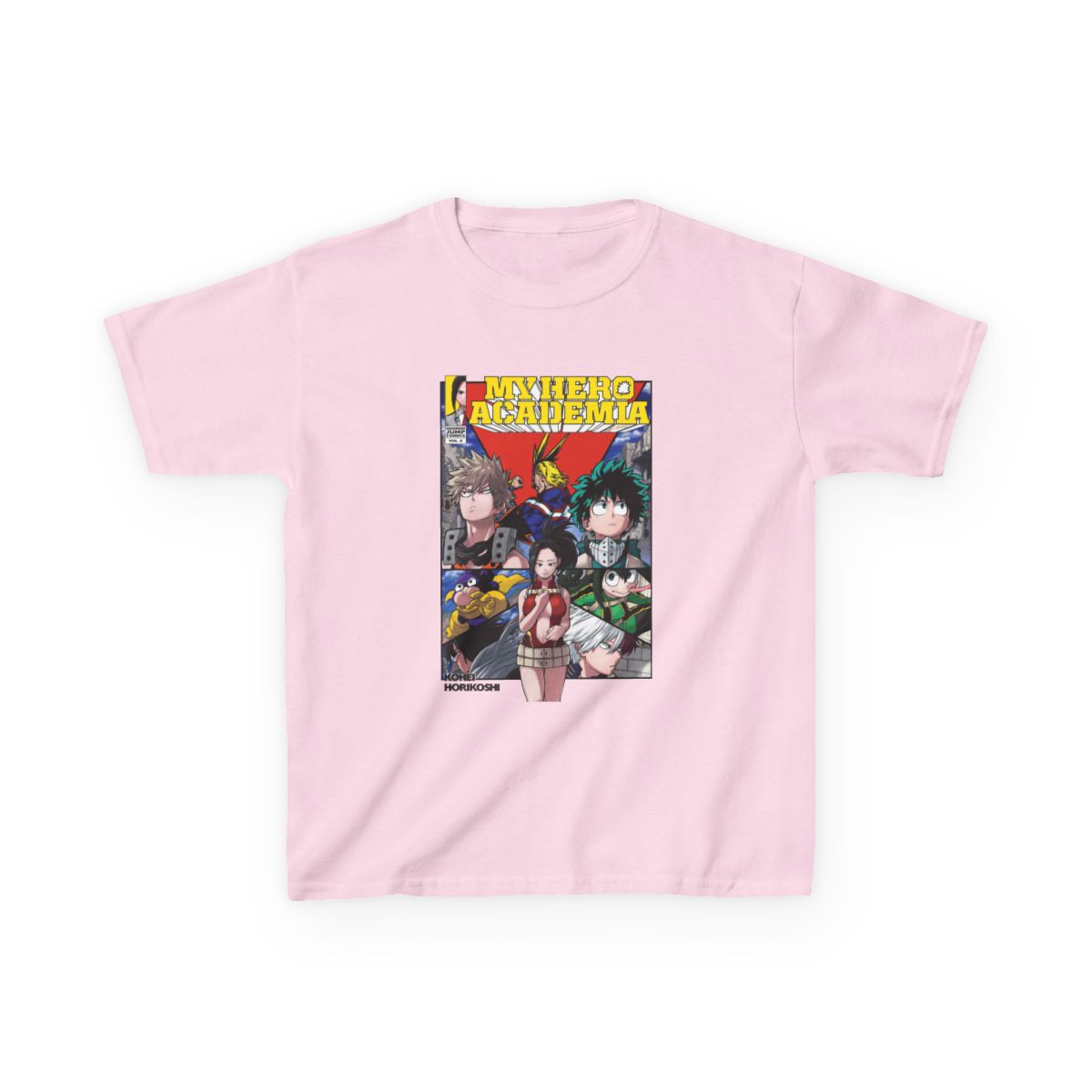 Manga Cover My Hero Academia Kids T-Shirt - alternate angle 3, merchandise