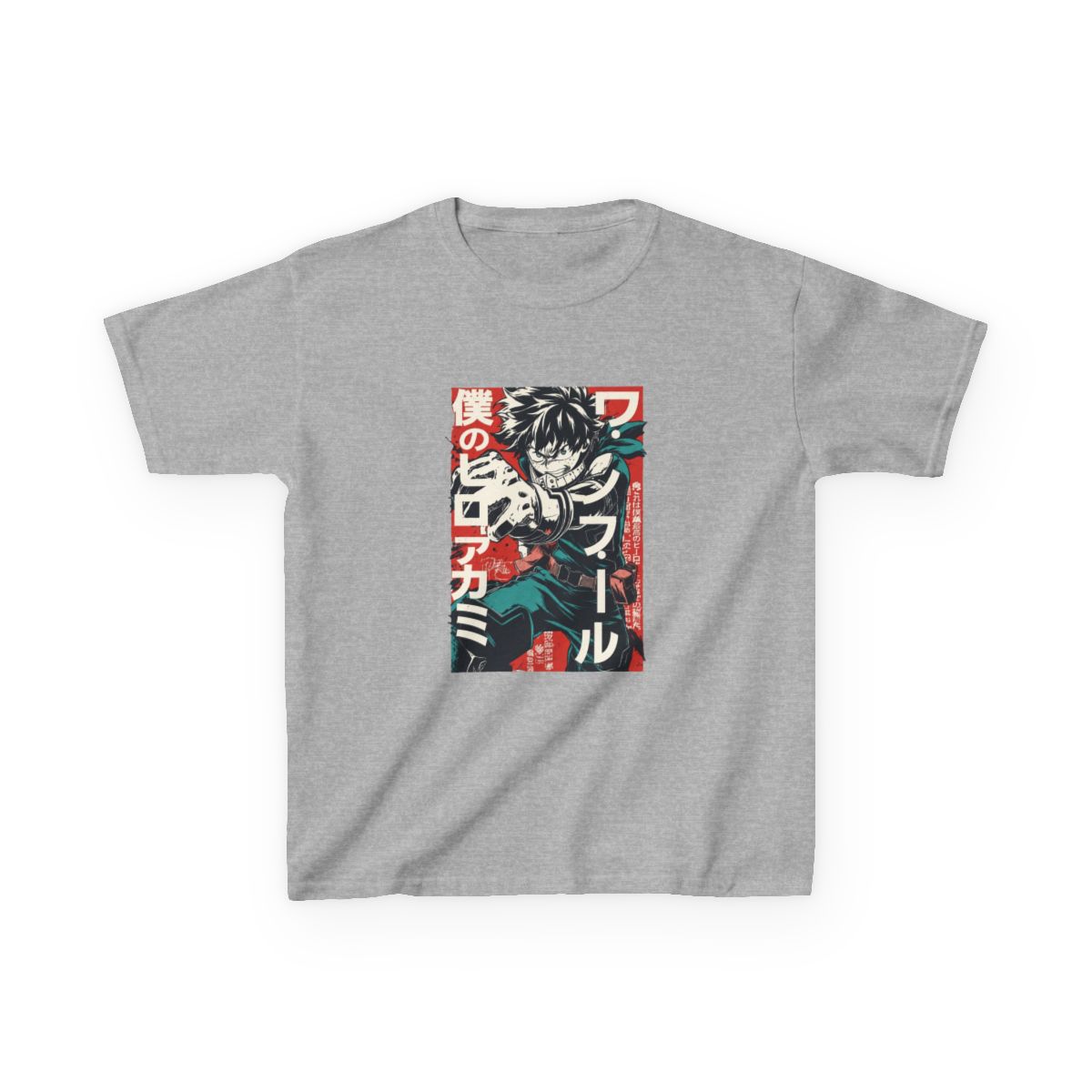 Teen Hero Detroit Smasher Kids T-Shirt | My Hero Academia - alternate angle 3, merchandise
