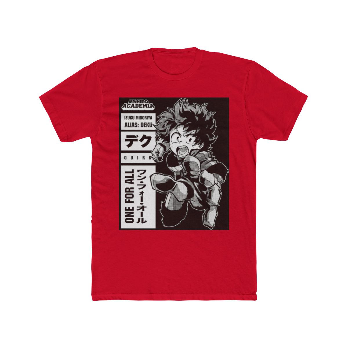 B&W Edition My Hero Academia T Shirt - Official T-Shirts merchandise