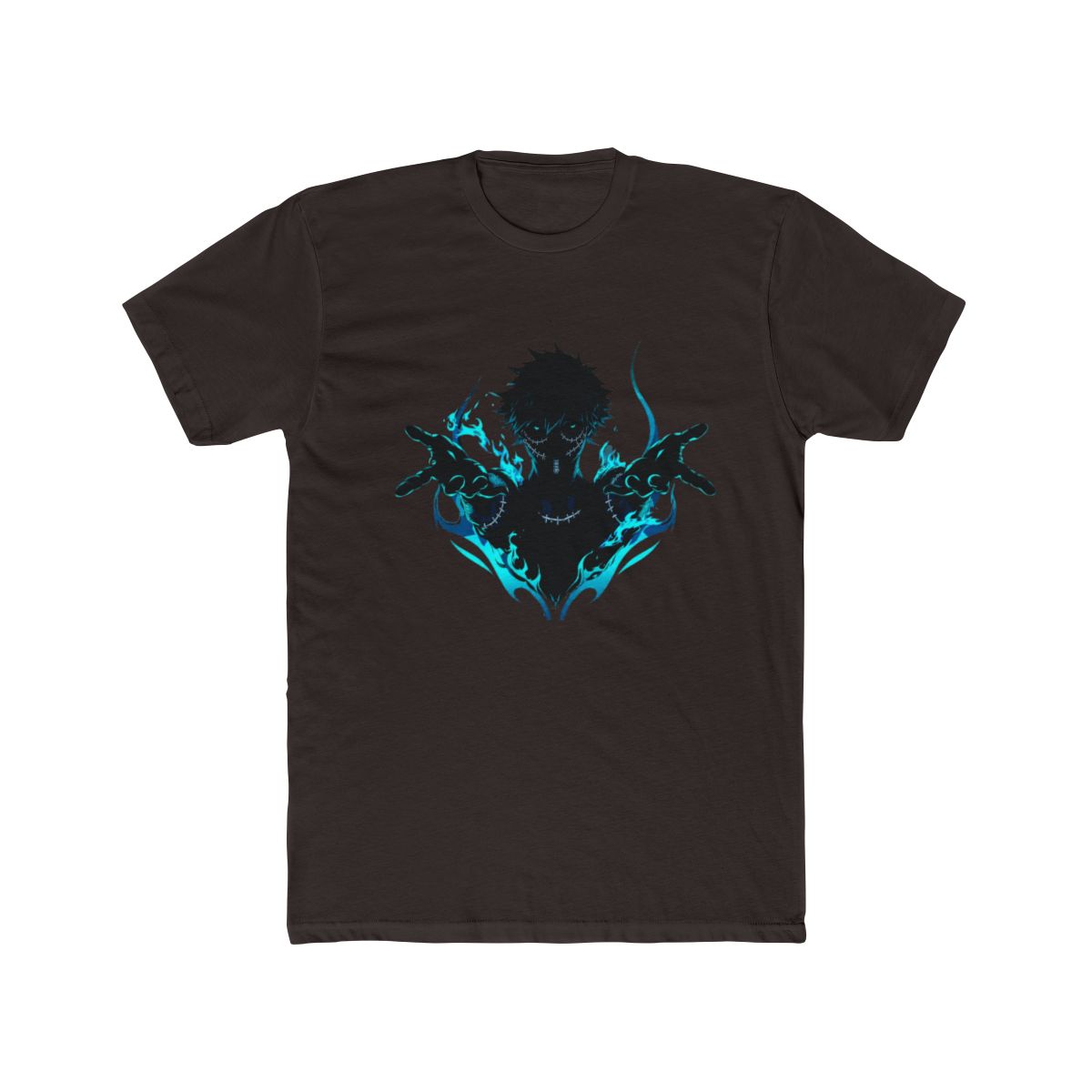 Dabi My Hero Academia Blue Flames T Shirt - alternate angle 3, merchandise