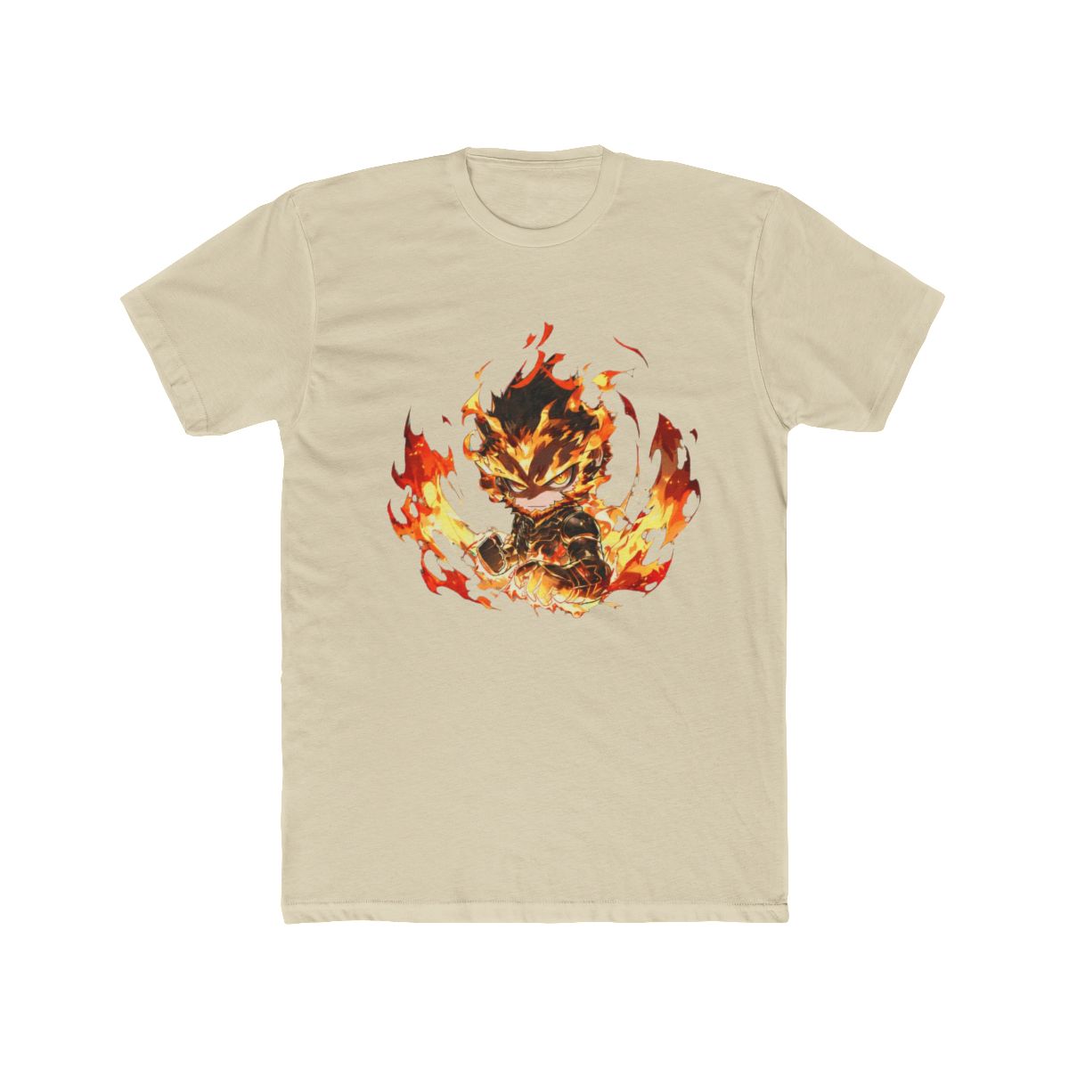Endeavor My Hero Academia Fire Hero T Shirt - alternate angle 3, merchandise