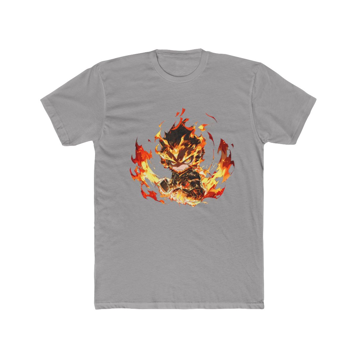 Endeavor My Hero Academia Fire Hero T Shirt - alternate angle 2, merchandise