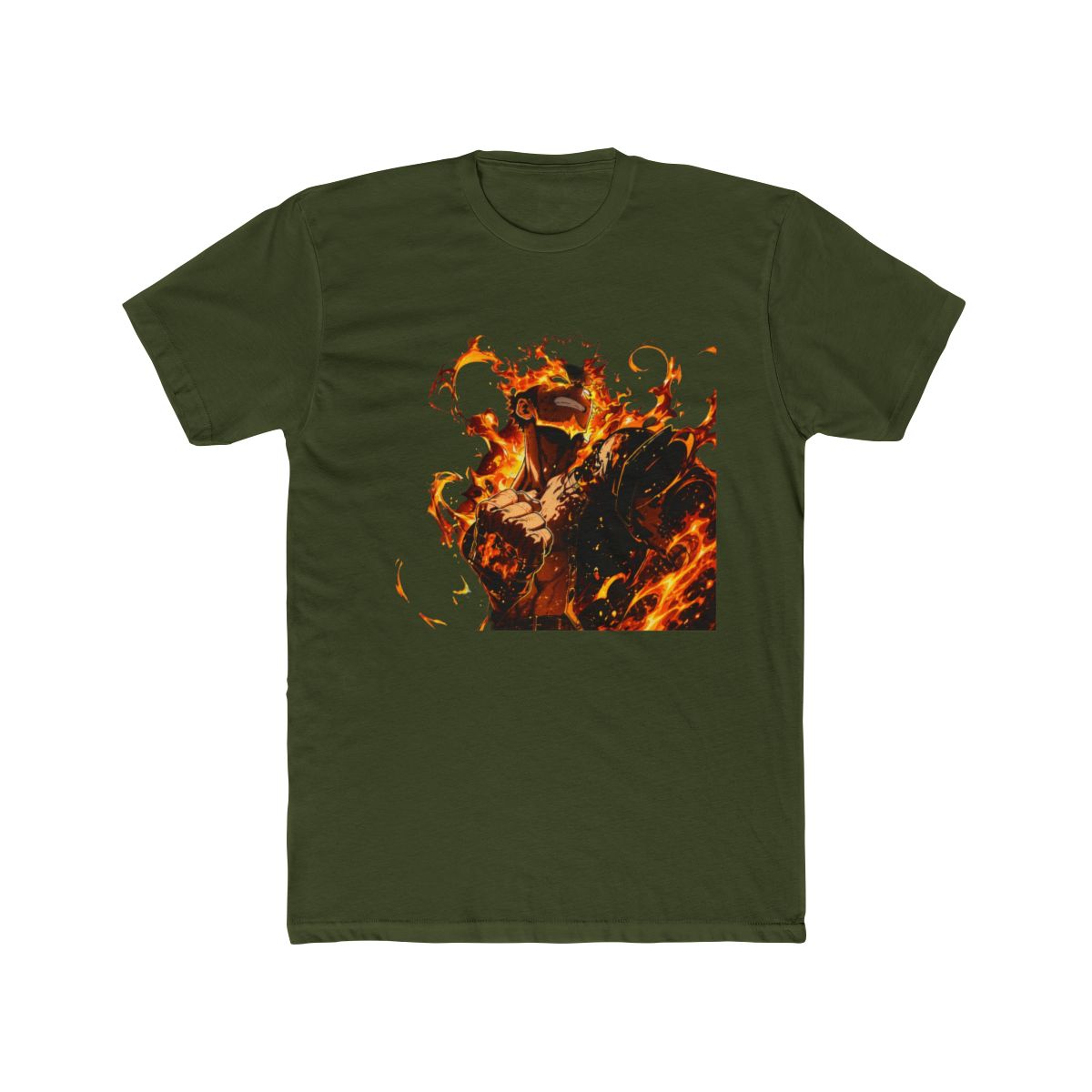 Endeavor Hellflame My Hero Academia Fan T Shirt - alternate angle 5, merchandise