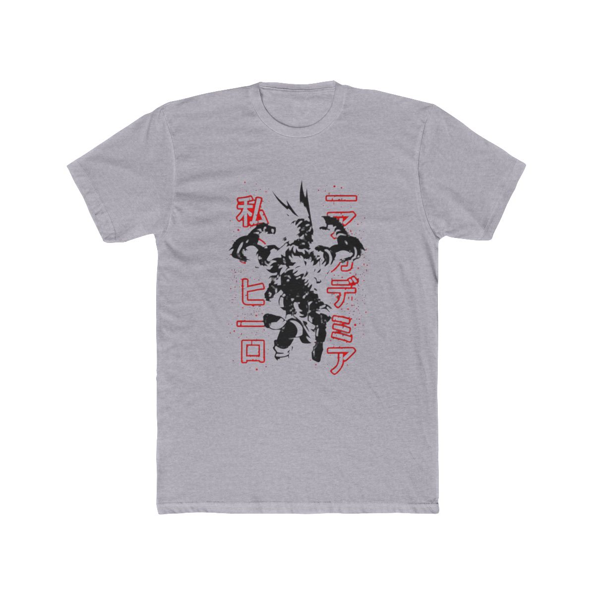 The Hero Academy Fanart Kanji Japan T Shirt | My Hero Academia - alternate angle 5, merchandise