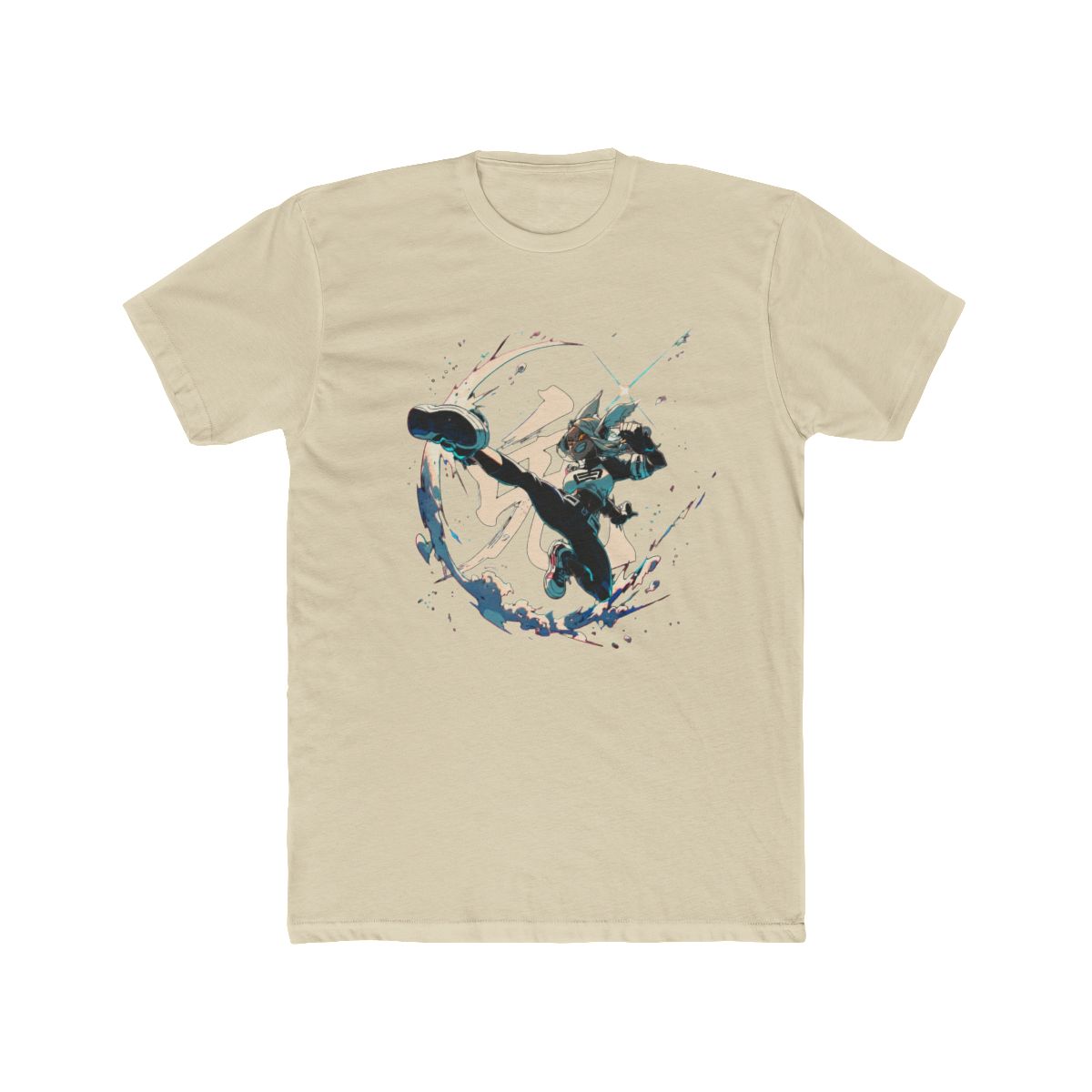 Mirko My Hero Academia Anime Art T Shirt - alternate angle 2, merchandise