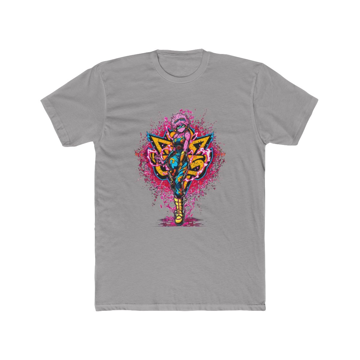 Mina Ashido Neon Fan Art My T Shirt | My Hero Academia - alternate angle 2, merchandise