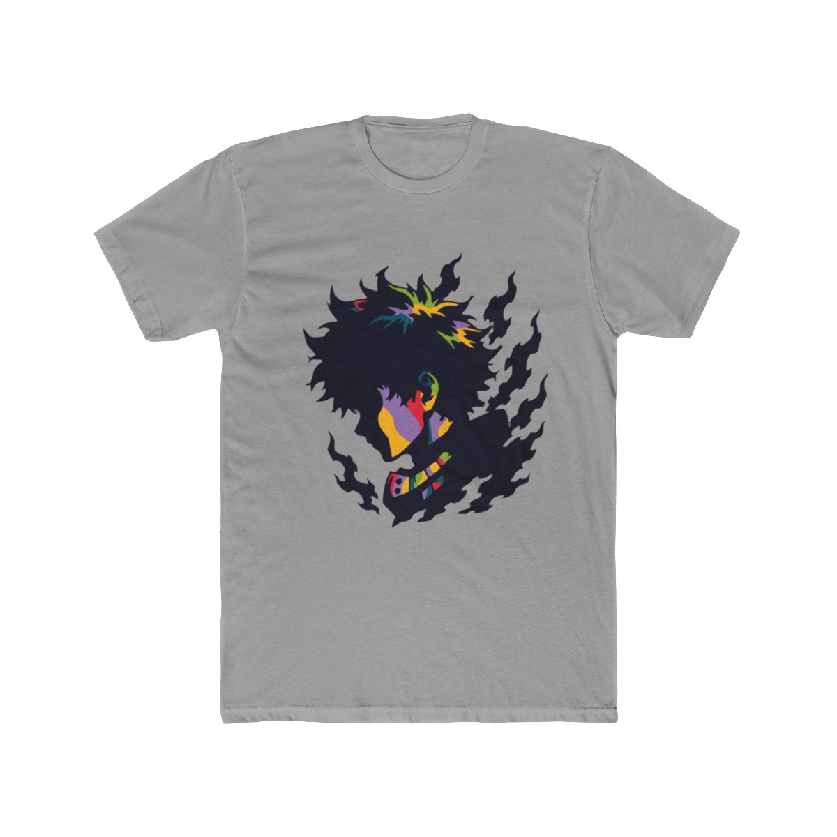 Silhouette The Green Hero T Shirt | My Hero Academia