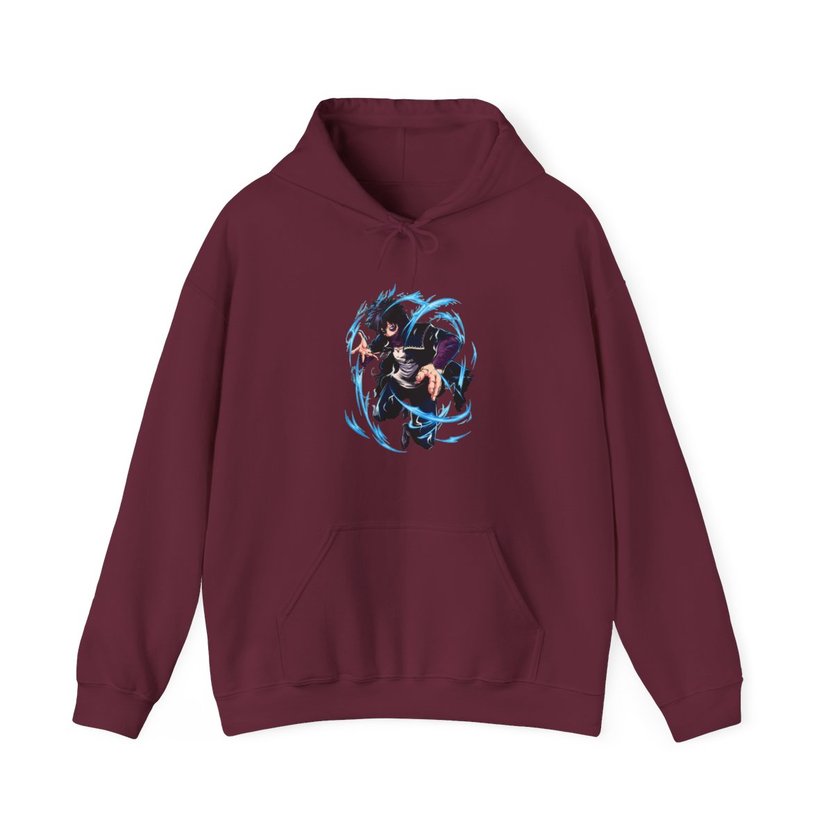 Dabi My Hero Academia Anime Blue Flame Villain Hoodie - alternate angle 5, merchandise