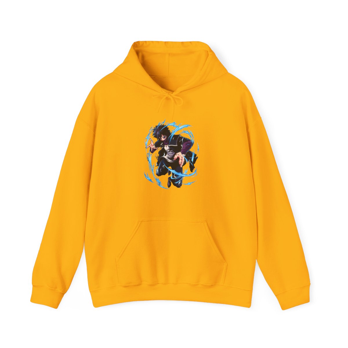 Dabi My Hero Academia Anime Blue Flame Villain Hoodie - alternate angle 4, merchandise