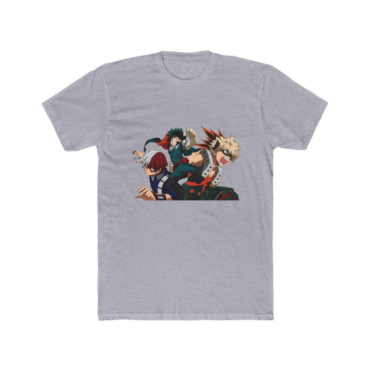 My Hero Academia - Deku Bakugo Shoto Dye T Shirt - alternate angle 3, merchandise