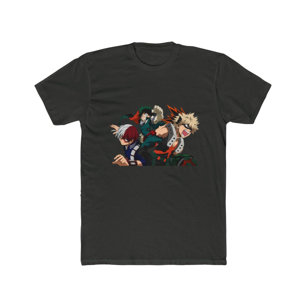 My Hero Academia - Deku Bakugo Shoto Dye T Shirt - alternate angle 5, merchandise